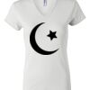 Women's Short Sleeve V-Neck T-Shirt Thumbnail