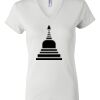 Women's Short Sleeve V-Neck T-Shirt Thumbnail
