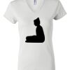 Women's Short Sleeve V-Neck T-Shirt Thumbnail