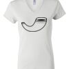 Women's Short Sleeve V-Neck T-Shirt Thumbnail