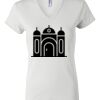 Women's Short Sleeve V-Neck T-Shirt Thumbnail