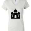 Women's Short Sleeve V-Neck T-Shirt Thumbnail