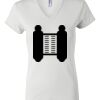 Women's Short Sleeve V-Neck T-Shirt Thumbnail