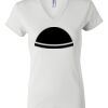 Women's Short Sleeve V-Neck T-Shirt Thumbnail