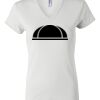 Women's Short Sleeve V-Neck T-Shirt Thumbnail