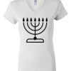 Women's Short Sleeve V-Neck T-Shirt Thumbnail