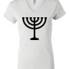 Women's Short Sleeve V-Neck T-Shirt Thumbnail