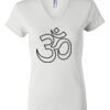 Women's Short Sleeve V-Neck T-Shirt Thumbnail