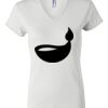 Women's Short Sleeve V-Neck T-Shirt Thumbnail