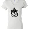 Women's Short Sleeve V-Neck T-Shirt Thumbnail
