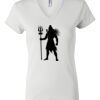 Women's Short Sleeve V-Neck T-Shirt Thumbnail