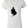 Women's Short Sleeve V-Neck T-Shirt Thumbnail