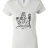 Women's Short Sleeve V-Neck T-Shirt Thumbnail
