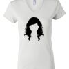 Women's Short Sleeve V-Neck T-Shirt Thumbnail