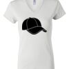 Women's Short Sleeve V-Neck T-Shirt Thumbnail