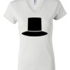 Women's Short Sleeve V-Neck T-Shirt Thumbnail