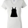 Women's Short Sleeve V-Neck T-Shirt Thumbnail