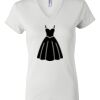 Women's Short Sleeve V-Neck T-Shirt Thumbnail