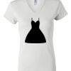 Women's Short Sleeve V-Neck T-Shirt Thumbnail
