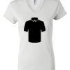 Women's Short Sleeve V-Neck T-Shirt Thumbnail