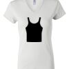 Women's Short Sleeve V-Neck T-Shirt Thumbnail