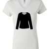 Women's Short Sleeve V-Neck T-Shirt Thumbnail