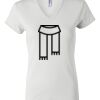 Women's Short Sleeve V-Neck T-Shirt Thumbnail