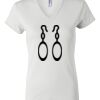 Women's Short Sleeve V-Neck T-Shirt Thumbnail