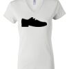 Women's Short Sleeve V-Neck T-Shirt Thumbnail