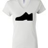 Women's Short Sleeve V-Neck T-Shirt Thumbnail
