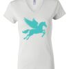 Women's Short Sleeve V-Neck T-Shirt Thumbnail