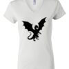 Women's Short Sleeve V-Neck T-Shirt Thumbnail