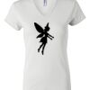 Women's Short Sleeve V-Neck T-Shirt Thumbnail