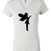 Women's Short Sleeve V-Neck T-Shirt Thumbnail