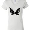Women's Short Sleeve V-Neck T-Shirt Thumbnail