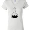 Women's Short Sleeve V-Neck T-Shirt Thumbnail