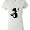Women's Short Sleeve V-Neck T-Shirt Thumbnail