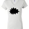 Women's Short Sleeve V-Neck T-Shirt Thumbnail