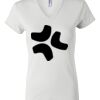 Women's Short Sleeve V-Neck T-Shirt Thumbnail