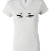Women's Short Sleeve V-Neck T-Shirt Thumbnail