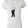 Women's Short Sleeve V-Neck T-Shirt Thumbnail