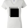 Women's Short Sleeve V-Neck T-Shirt Thumbnail