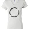 Women's Short Sleeve V-Neck T-Shirt Thumbnail