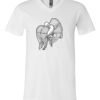 Men's Short Sleeve V-Neck T-Shirt Thumbnail