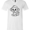 Men's Short Sleeve V-Neck T-Shirt Thumbnail