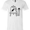 Men's Short Sleeve V-Neck T-Shirt Thumbnail