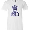 Men's Short Sleeve V-Neck T-Shirt Thumbnail