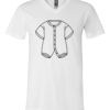 Men's Short Sleeve V-Neck T-Shirt Thumbnail