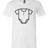 Men's Short Sleeve V-Neck T-Shirt Thumbnail