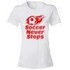 Women's Lightweight Ringspun T-Shirt Thumbnail